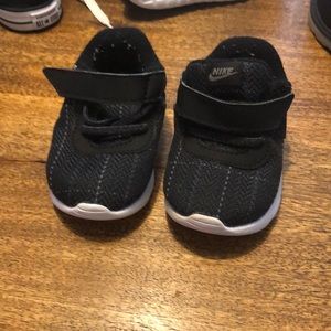 Black Nike sneakers